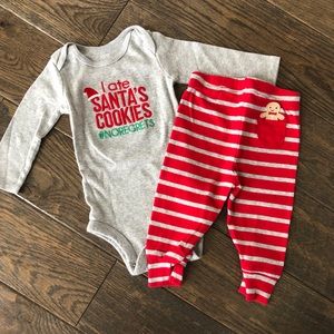 Holiday Outfit - Christmas - 9 Months